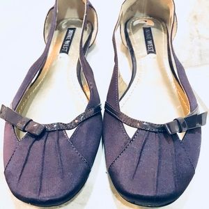 🎉Reduced🎉 NWOT Nine West Purple Flats